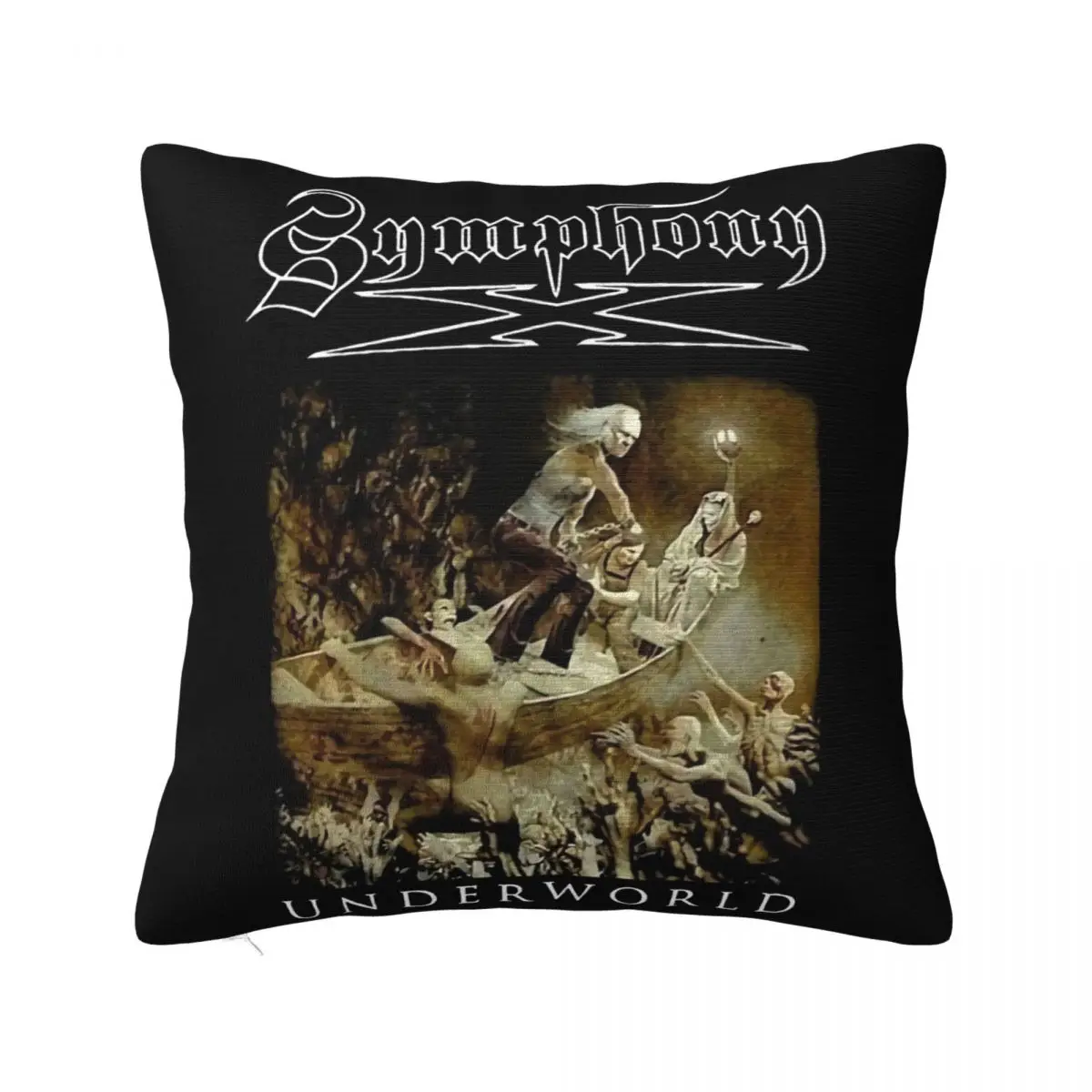 T Funny Symphony X Underworld Ship Funny Casual Clothing Movie More Size Straight Better Customiz Pillow Case