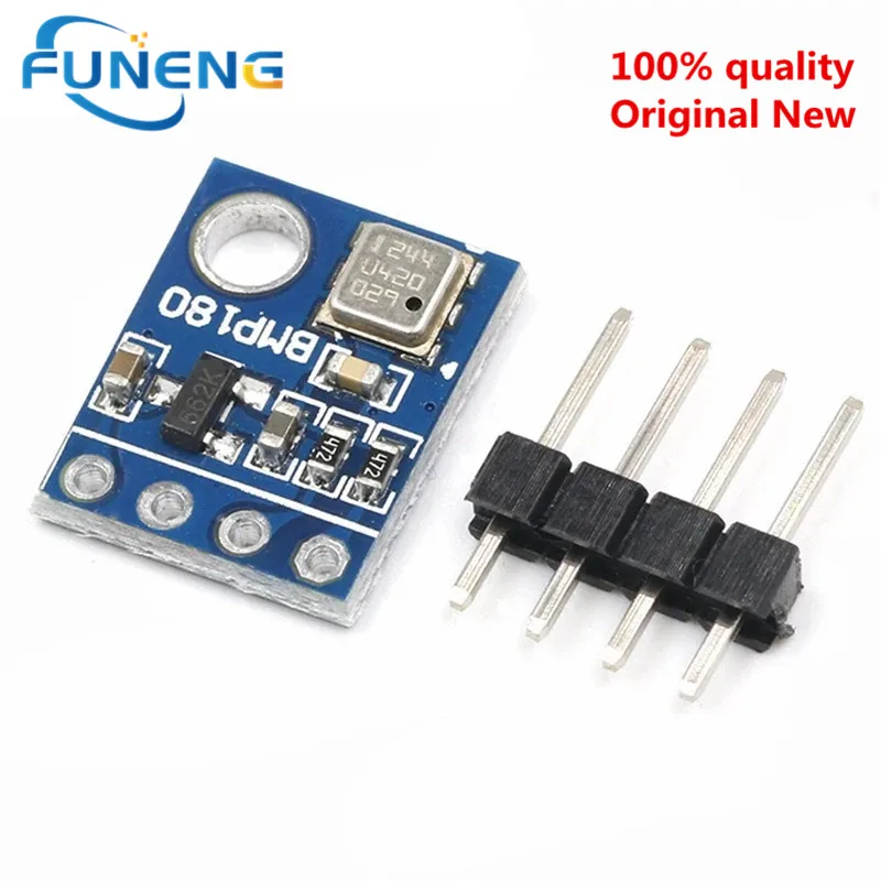 Placa Digital Sensor de Pressão Barométrica, Módulo Compatível com BMP085 para Arduino, GY-68, BMP180, GY68, 10pcs