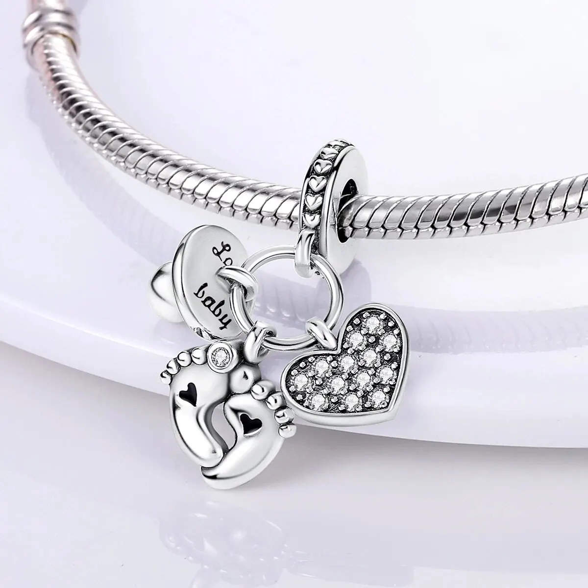 MULA 1PC Silver Plated Dangle Charms Lipstick Plane Insect Pendants Fit Original Bracelet Beads DIY Fashion Jewelry