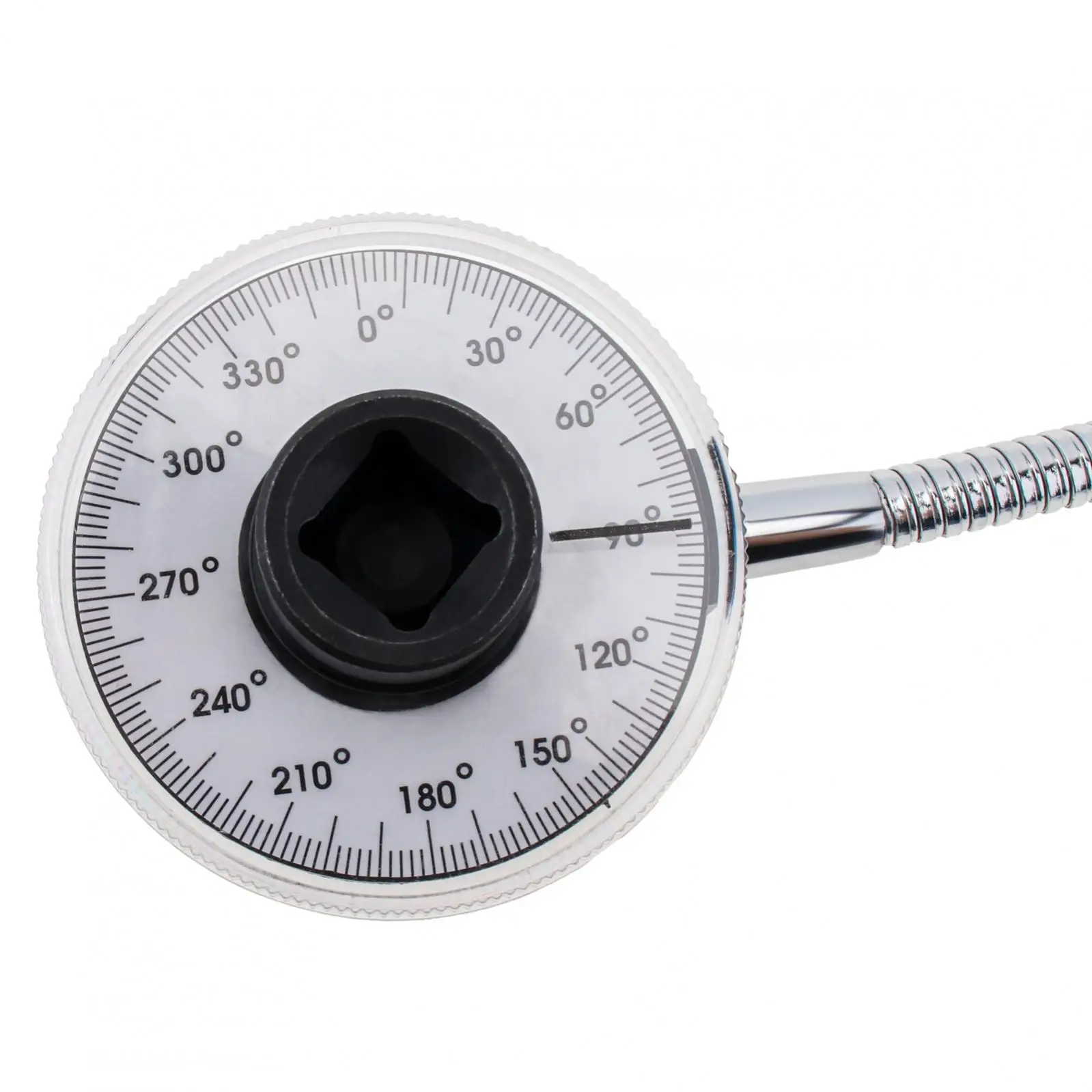 1/2 Inch Drive Torque Angle Gauge Wrench 360 Degree Rotation Stainless Steel Torsion Measurer Hand Tool Automotive Meter Tool