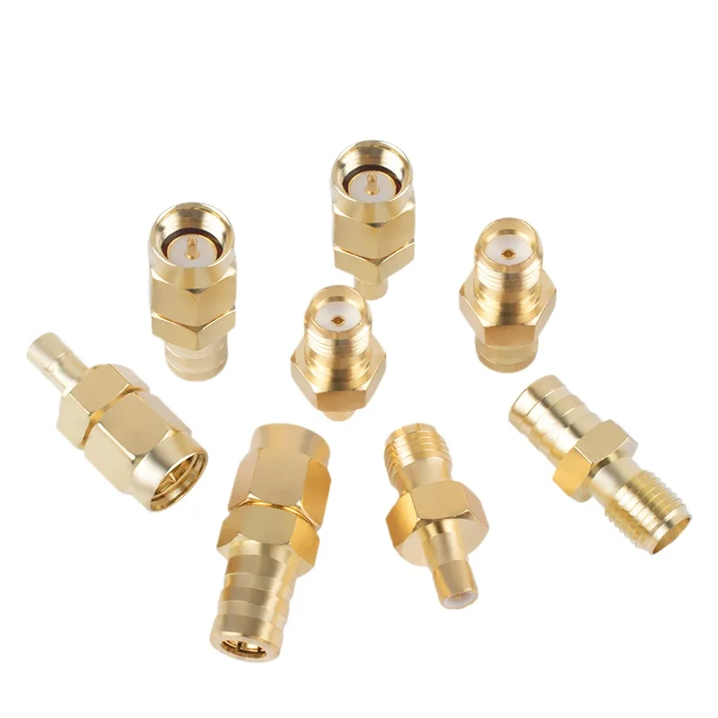 

SMA male plug to SMB female RF coaxial adapter connector