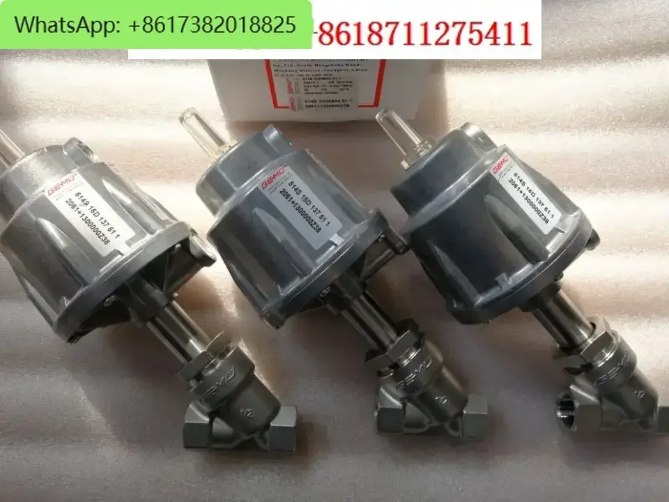 Shandong Xinhua motorized door pulsating vacuum sterilizer German Gemi GEMU514S15D137510 pneumatic valve