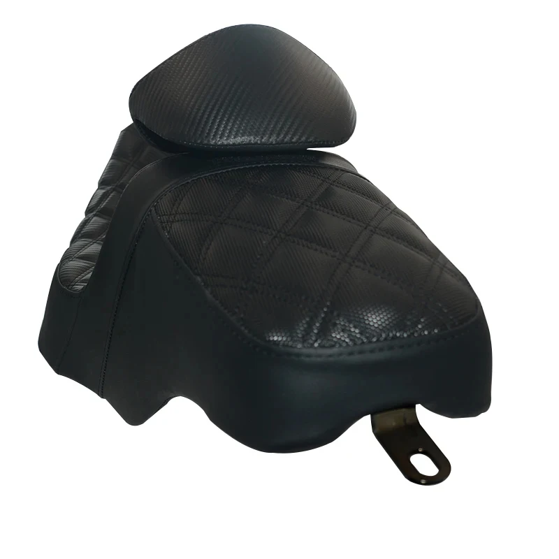 Moto Parts Black Stitching Small Backrest Seat for Harley-Davidson Touring Electra Glide Street Glide Road Glide 2009-2024