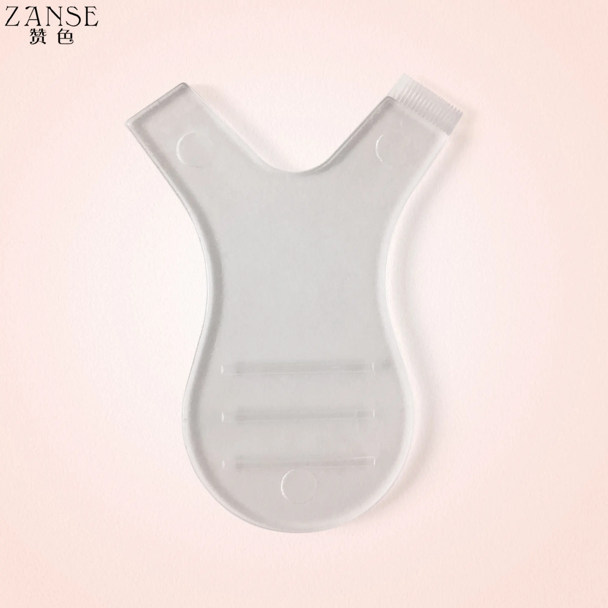 50 pçs pincéis de maquiagem cílios reutilizáveis plástico limpo pente y forma cílios levantamento modelador olho lash extensão perm cílios ferramentas