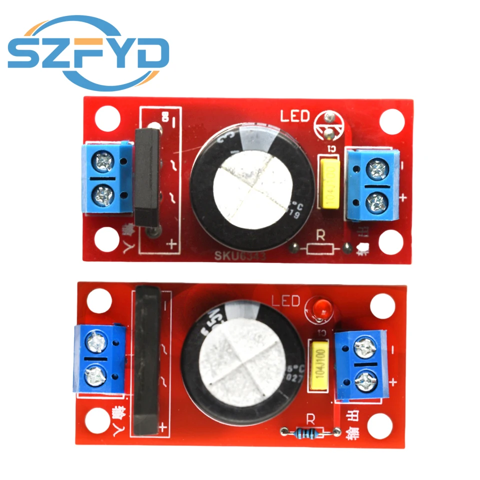 rectifier filter power supply board 3A/8A rectifier with lED indicator aC to dC transformer aC to dC single power supply board