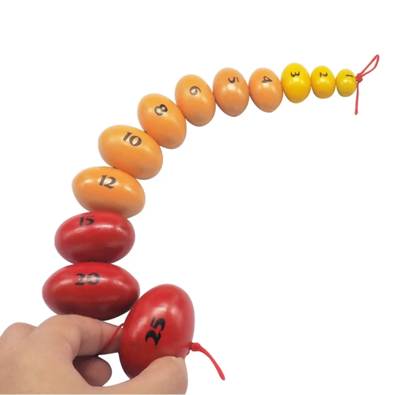 Wooden Prader Orchidometer, Prader Balls, Endocrine Rosary for Measuring Testis Scale in Clinic/Hospital