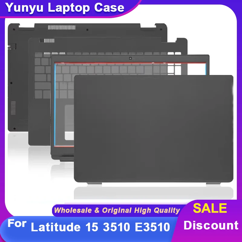 

Case for Latitude 15 3510 E3510 Laptop LCD Back Cover Front Bezel Hinge Palmrest Upper Top Case Bottom Cover 08XVW9 G50DR 0GCK6R