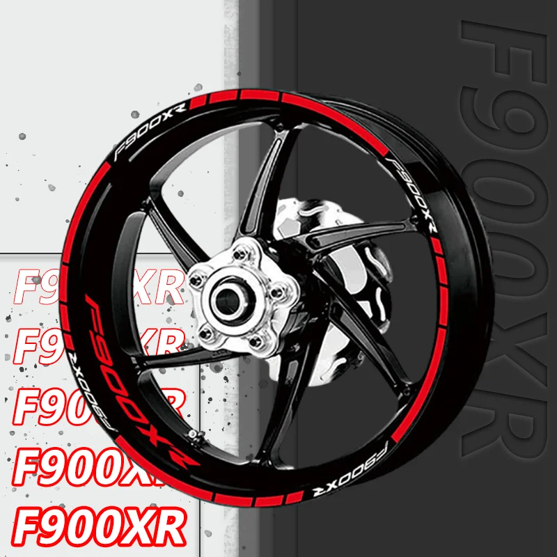 

Новые наклейки для F900XR F900 XR F800R F800 R наклейки на колеса мотоцикла водостойкие светоотражающие наклейки на обод в полоску Tir декоративные наклейки