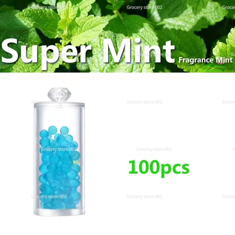 Explosive Beads for Tobacco DIY Accessories Multi-flavor Quantity Sales Refill Strong Mint Fruit Series 100-500-1000Pcs New 2024