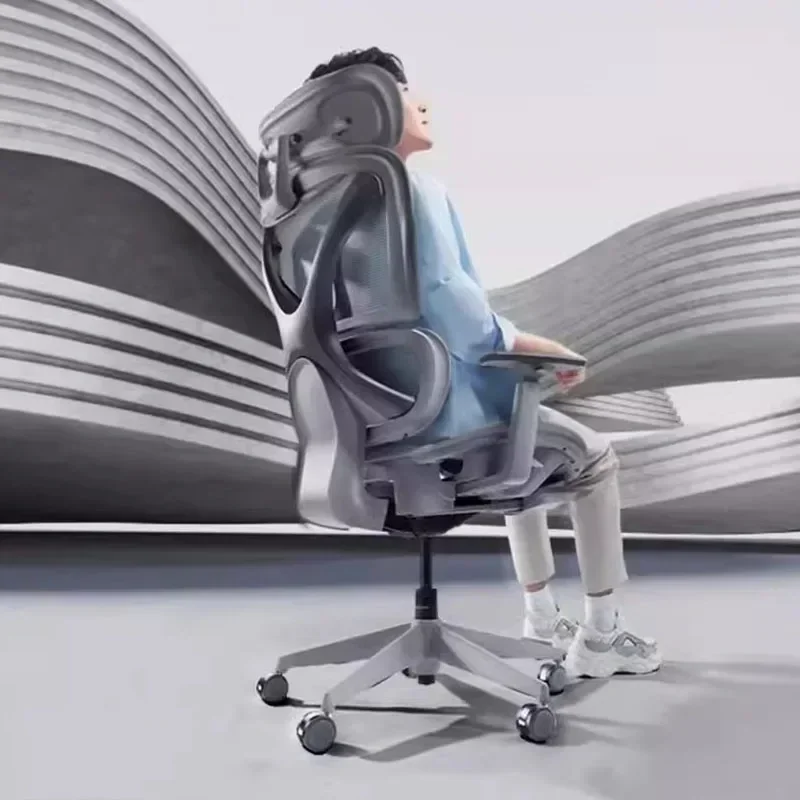 

Nordic Modern Office Chair Advanced Meeting Armchair Wheels Computer Chair Comfortable Footrest Silla Escritorio Home Furniture