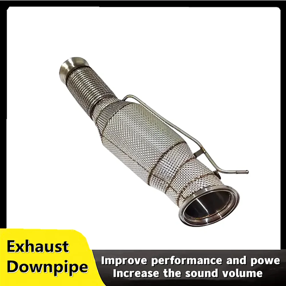 Customized for 2017-2023 BMW G14 G15 G16 840i B58 3.0T exhaust system with/ without cat downspout