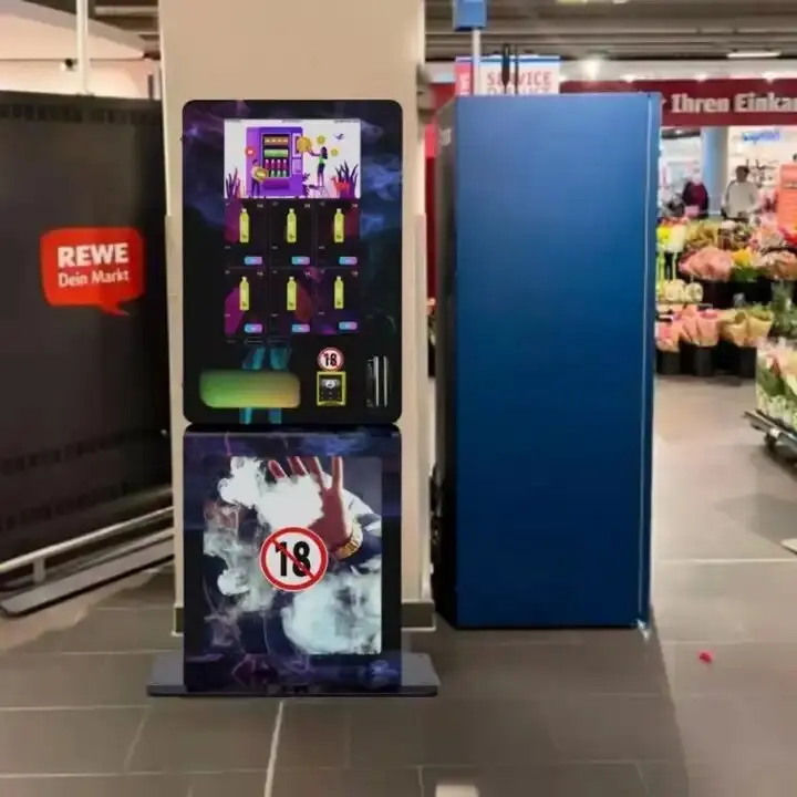 Automatic Small Wall Mount Cigar Vending Machine Cash and Credit Card Operated for Retail Items for Vending Machines Genre
