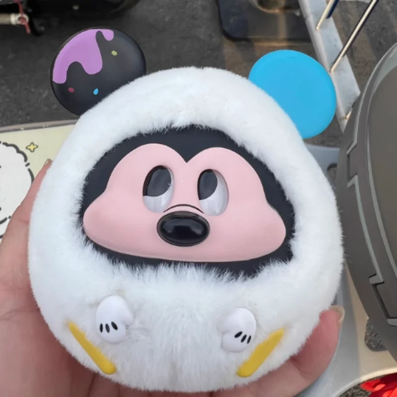 

New Authentic Mickey Mouse Fun Collision Surprise Blind Box Vinyl Doll Toy,A Bag Pendant, And A Gift For Girls