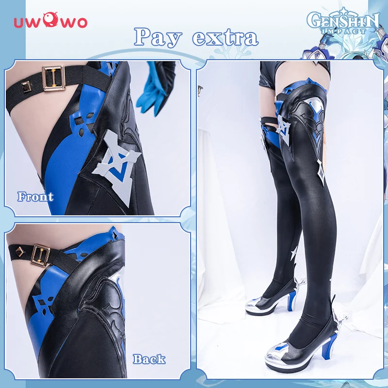 LAATSTE BATCH UWOWO Eula Cosplay Hot Game Genshin Impact Cosplay Lawrence Spin-Drift Knight Halloween Kerst Kostuums