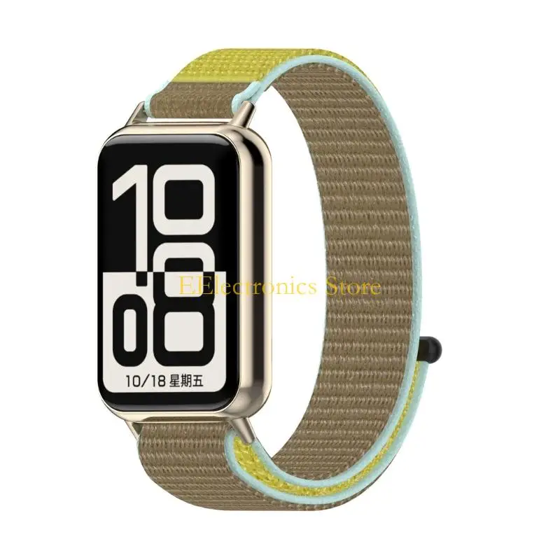 B03C Replacement Wrist Strap with Open Fabric Construction, Direct Fastening Panel, Metal Hardware, and Integrated Ends