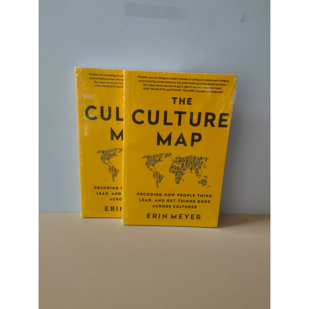 

Карта культуры Эрин Мейера, декодирование, как люди, мысли, свинья и получите вещи, сделанная в мягкой обложке на английском языке