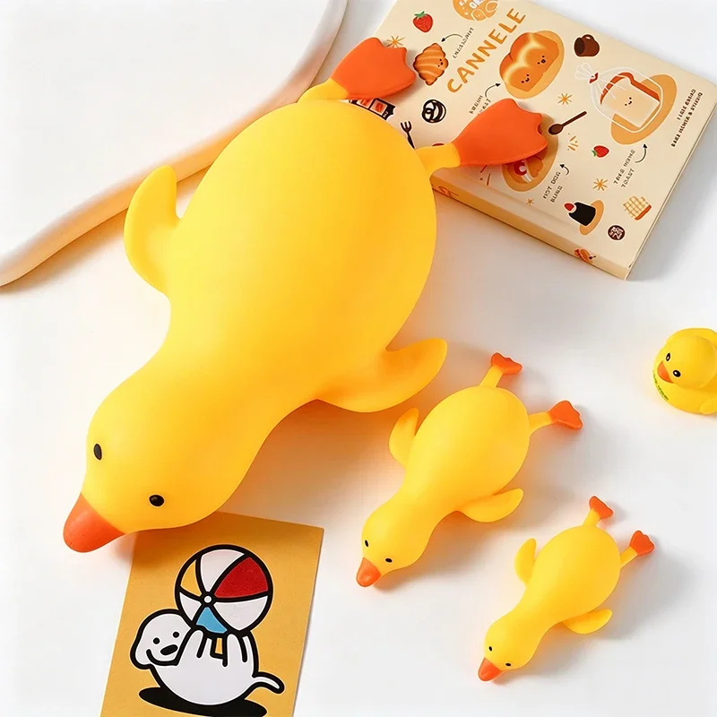 2026 Cute Animal Antistress Duck Squishy Fidget Toy Slow Rebound Squeeze Decompression Stretch Gift for Friends Stress Relief view 4