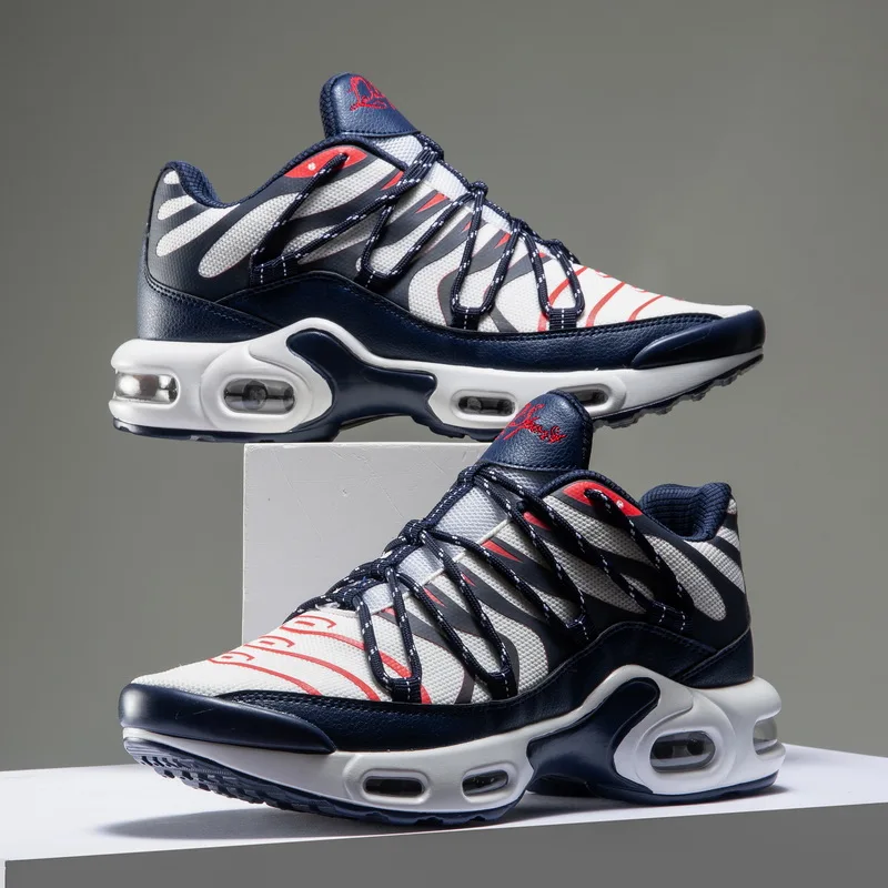 Basketball Shoes for Men Lace-Up Sneakers Mens Retro Basketball Shoes Breathable Trend Men Sneakers