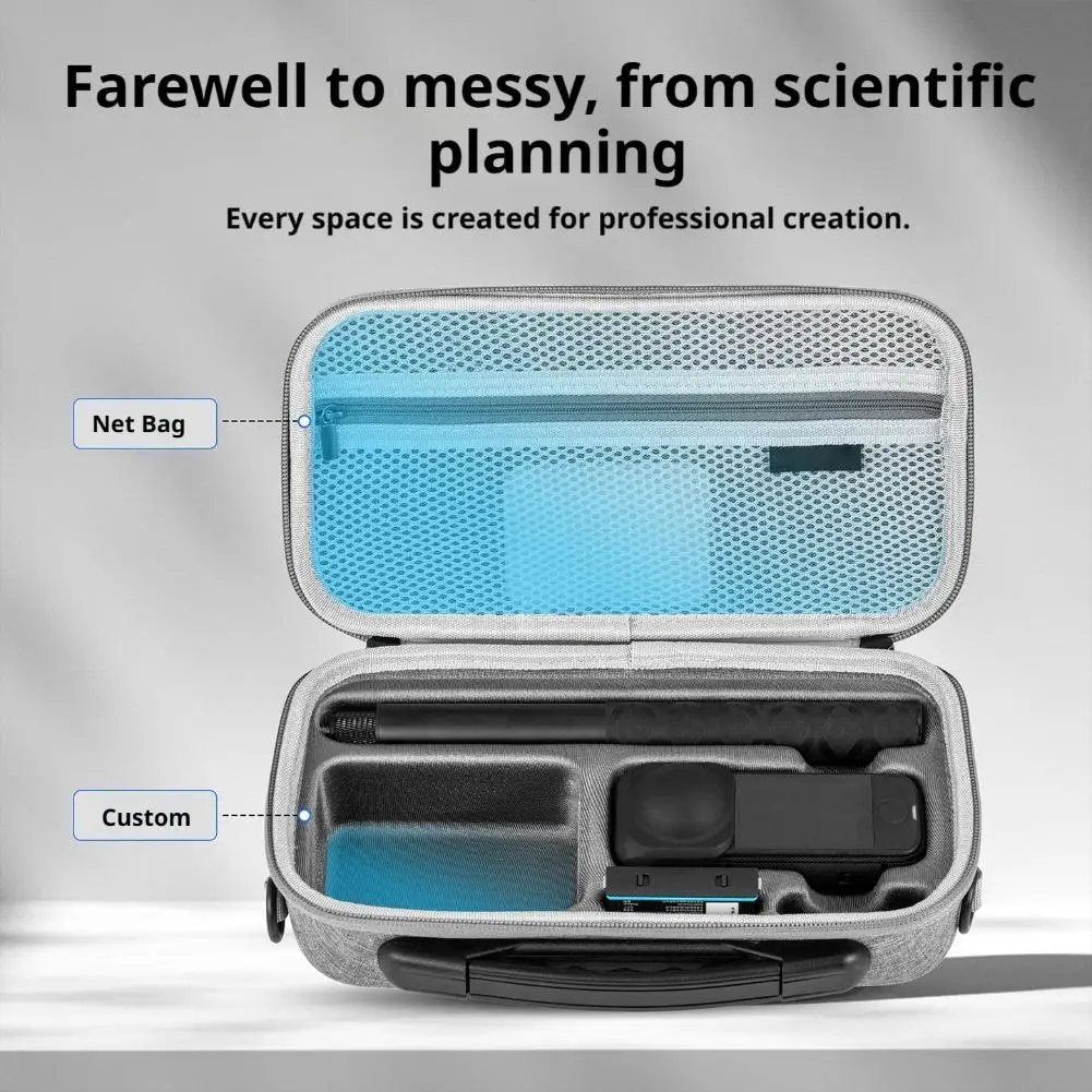 

FOR Waterproof Insta360 X4 A IR Panoramic Camera Storage Bag Wear-resistant Double-layer Lycap Seismic Buffering Accessories