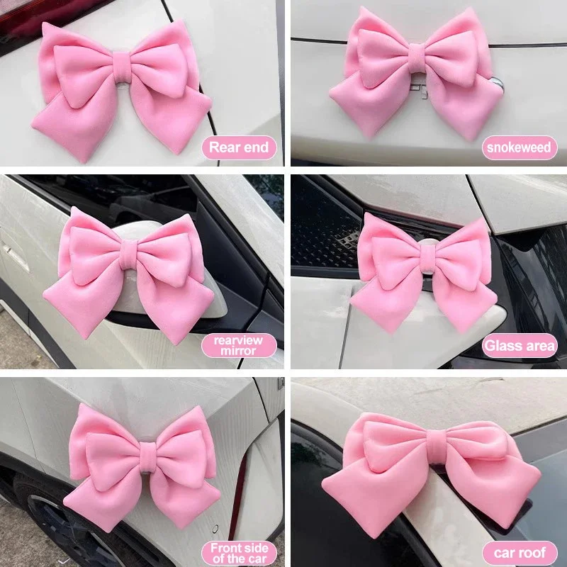 

Women's Stylish Bow-knot Helmet Decor for Cycling, Off-road, Electric Bikes and Cars