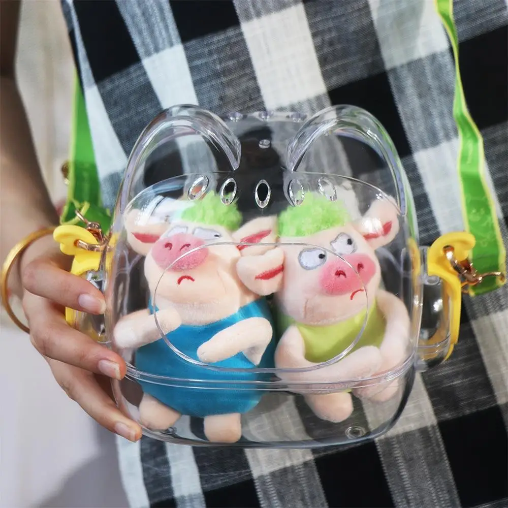 Bag Waterproof Display Bag Multifunctional Clear Windows Transparent Itabag Acrylic Kawaii Itabag Shoulder Bag Women