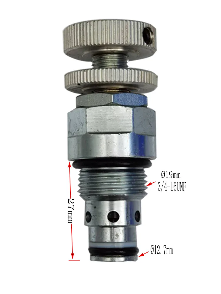 Hydraulic relief valve YF06-00 small adjustable hydraulic thread relief valve pilot valve power unit manual adjustment