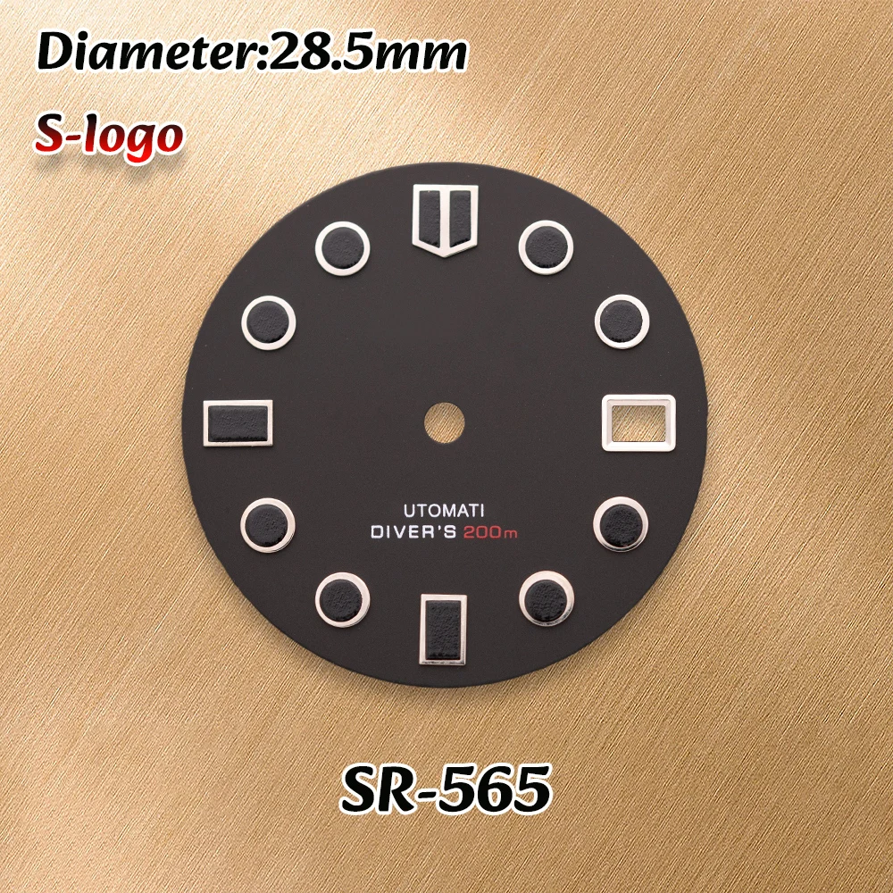 S Logo 28.5mm Dial Fit NH35/NH36/4R/7S Movement High Quality Watches for men Watch Modification Accessories repair tools