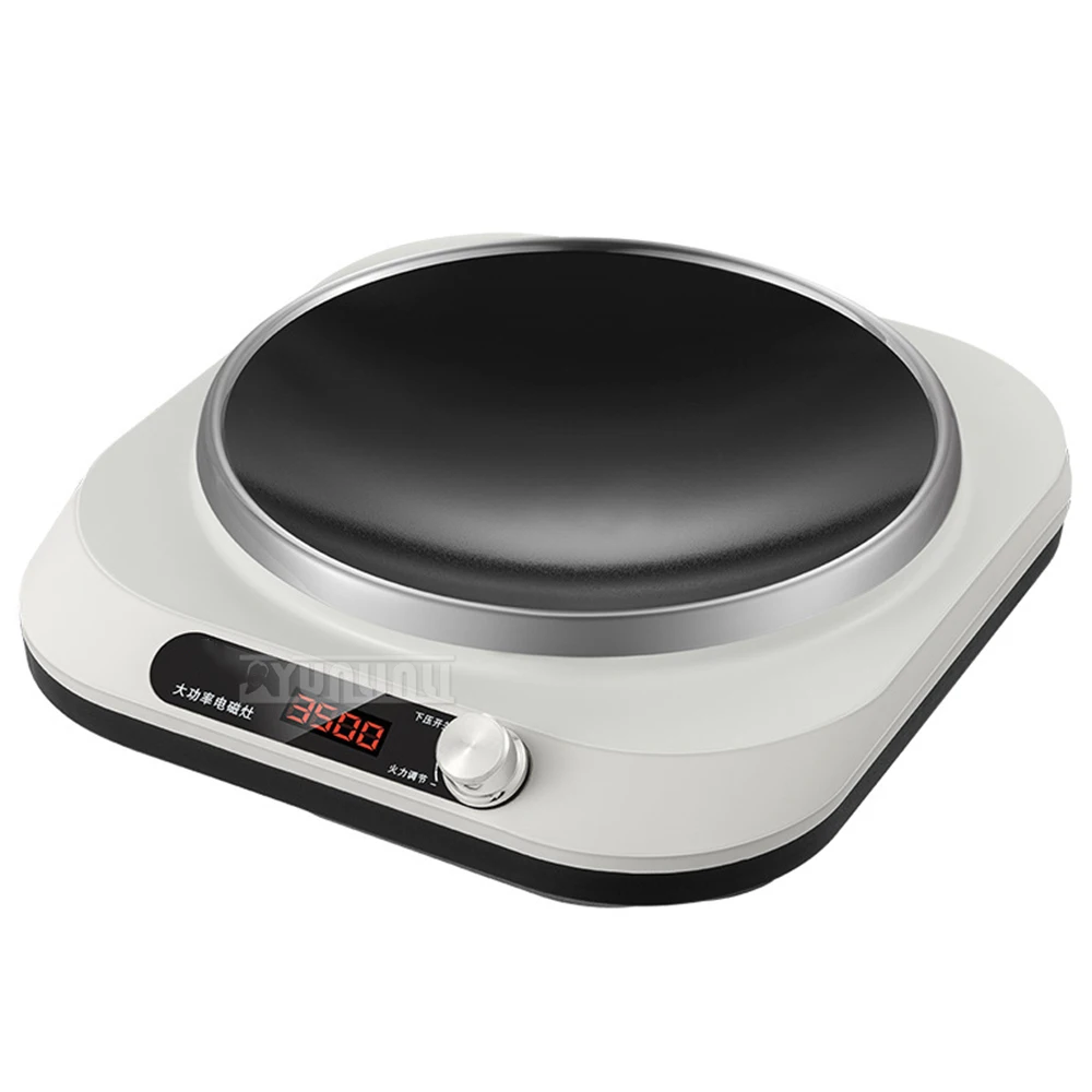 ใหม่เว้าประเภทเตาแม่เหล็กไฟฟ้าเตาแม่เหล็กไฟฟ้า 3500W High-power ทอดหม้อร้อน