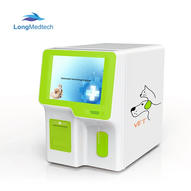 VET clinic blood analyzer vet veterinary 3-part Auto analyzer