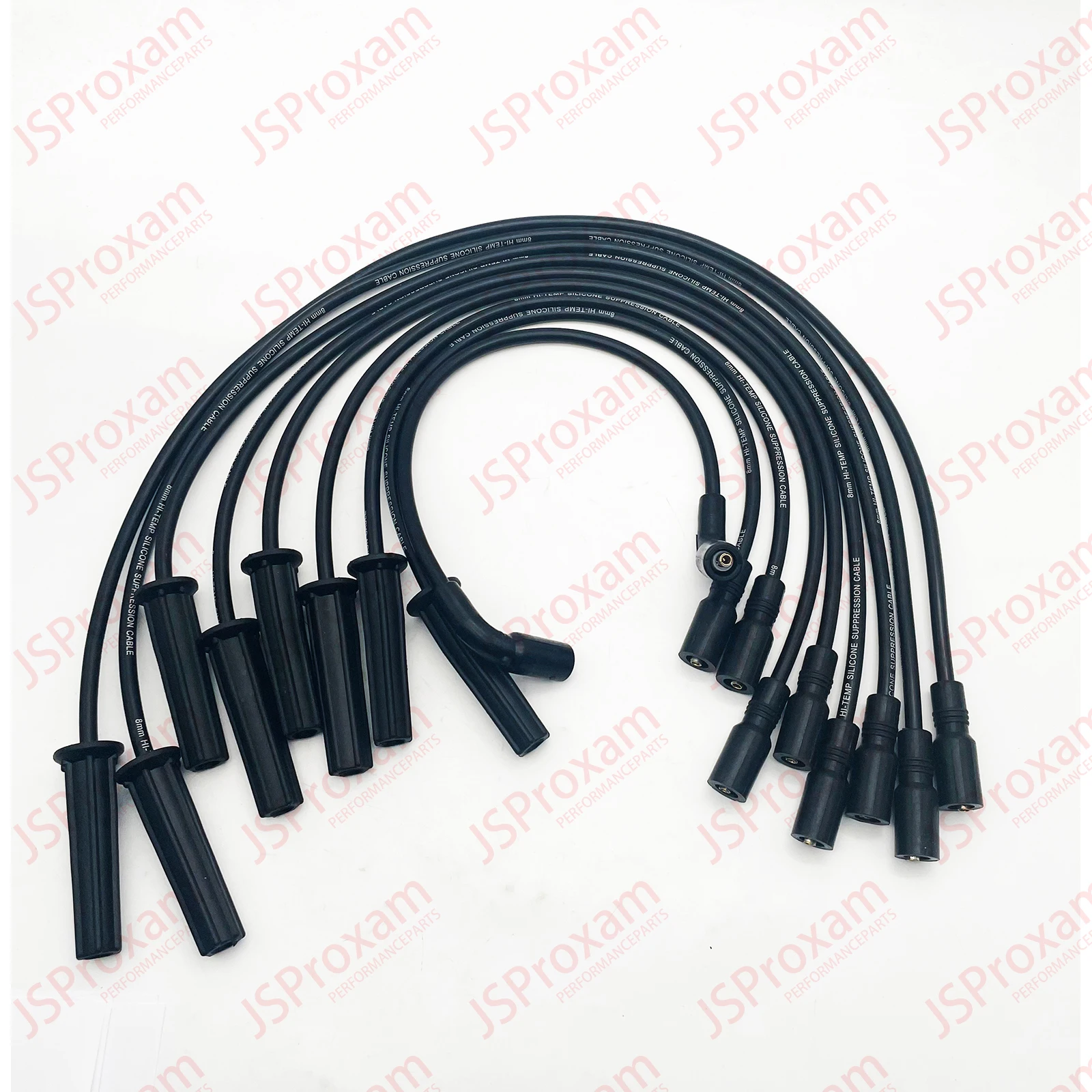 

REC934-1036 751104 756004 84-863656A1 Replacement For MerCruiser Indmar GM V8 MPI Flat Cap Spark Plug Wire Set