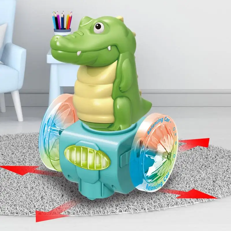 Brinquedo Animal Rastejante Interativo, Tummy Toy com Luz e Som, Desenvolvimento de Habilidade Motora Fina, Brinquedos para Aprendizagem Precoce