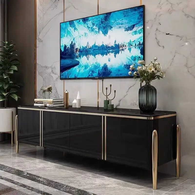 Cheap Drawers Tv Cabinet Classic Hidden Small Modern Black Tv Cabinet Designer Storage Unique Muebles Para Sala Furniture