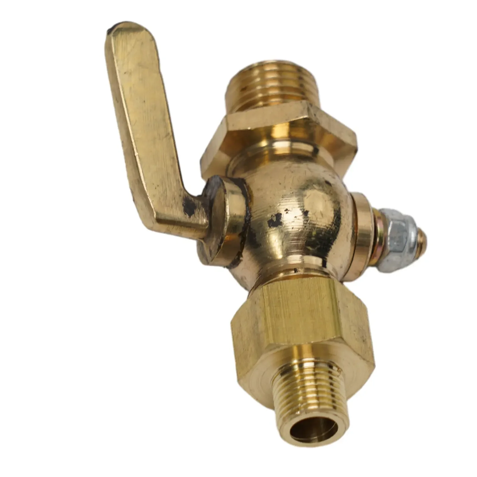 1/8IN-1/4IN Valve Brass Petcock 6.5 * Height 4.5cm Copper Dowel Mouth Standard Pattern Fuel Delivery Accessories