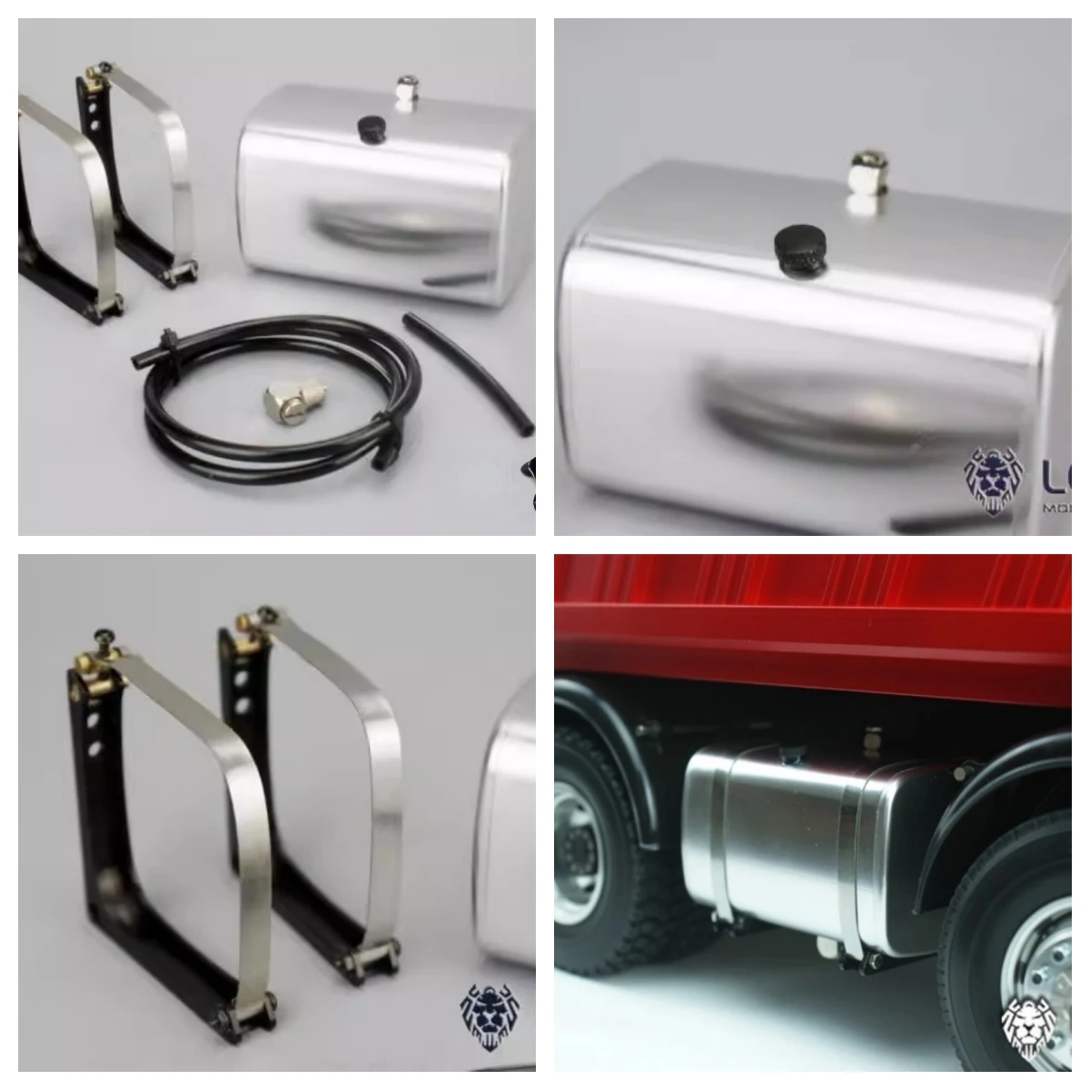 

1:14 Lesu Model RC Truck Hydraulic Fuel tank for Tamiya Tractor Trailer Dump Truck 1/14 scale Remote Control toys RC Part