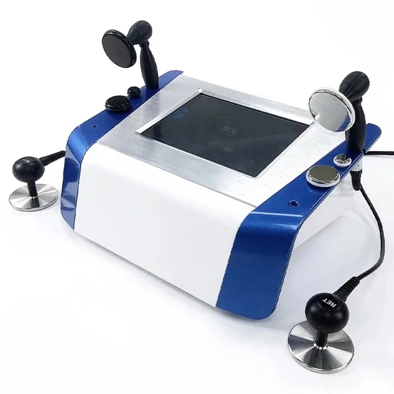 Tecar Therapy Physio For Pain Relief 300W-450W Smart Monopole CET RET Diathermy Physics Machine 448khz Medical Device Pro Set