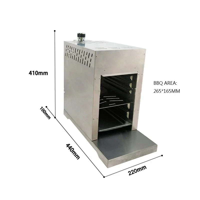 شواية متعددة الوظائف عديمة الدخان للشواء ، درجة حرارة عالية ، آلة لحم ، منزلية ، خارجية ، غاز محمول