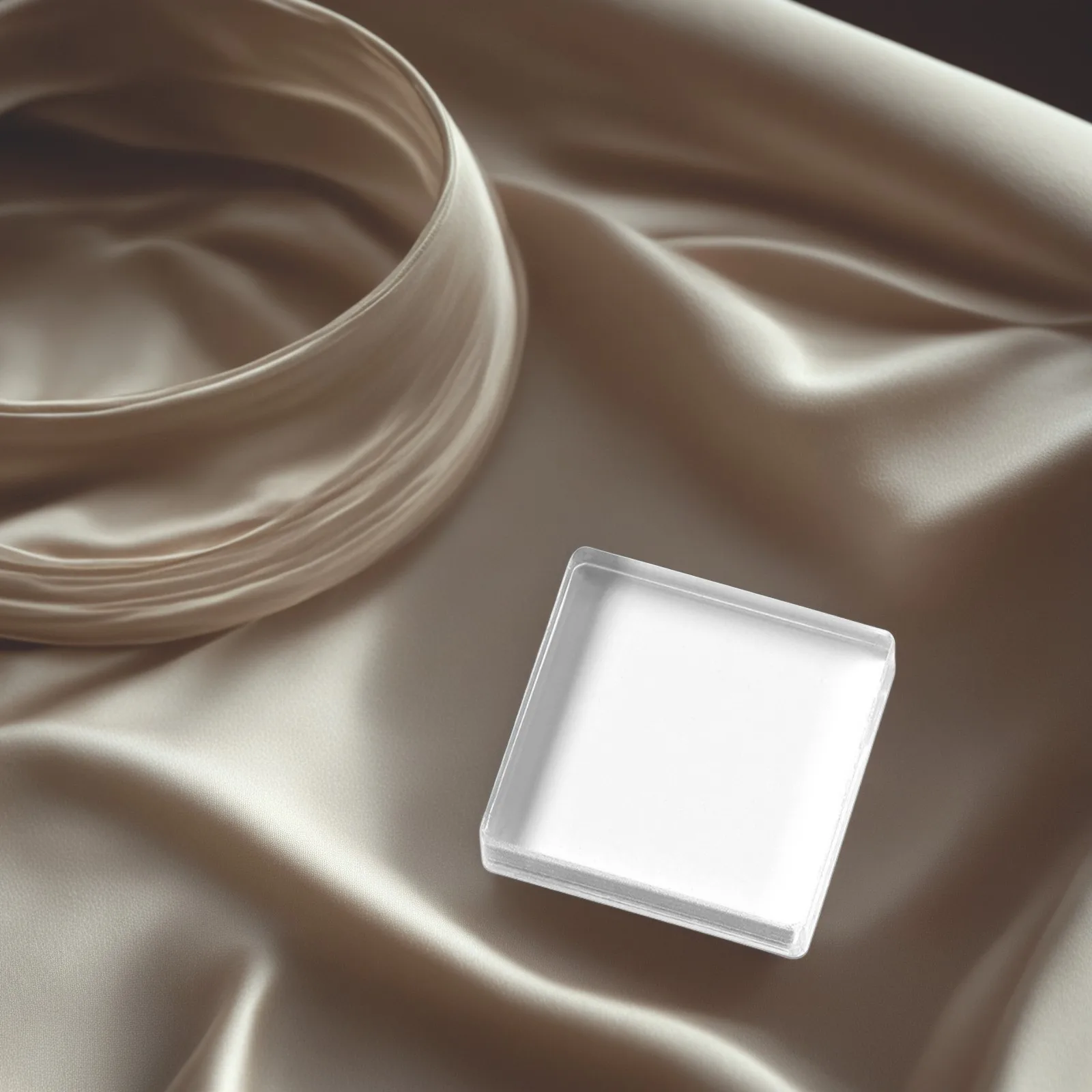 Timbres de scrapbooking en silicone transparent avec poignée en acrylique pour bricolage, journal artisanal, expression créative et activités d'apprentissage