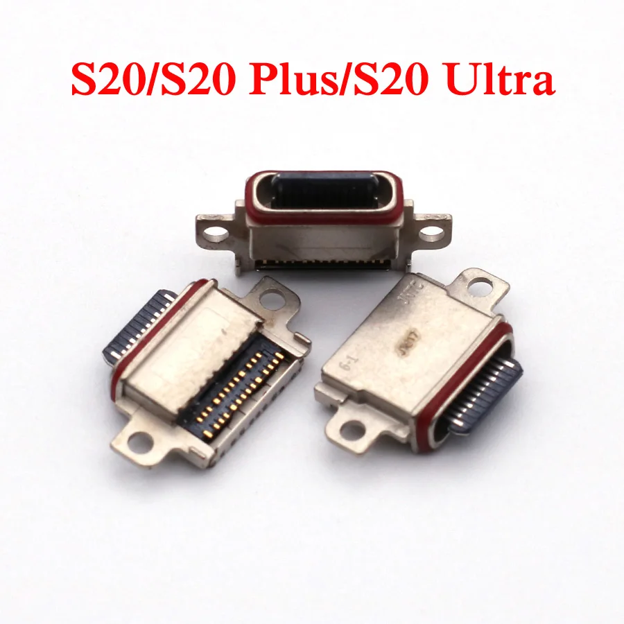 10 قطعة لسامسونج S23 S22 S10 S20 S21 الترا S8 S9 زائد USB شحن ميناء جاك موصل هيكلي نوع-C شاحن التوصيل حوض المقبس