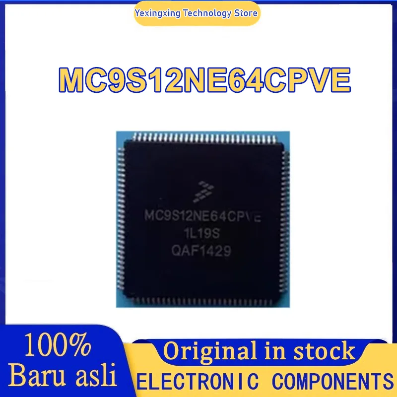 MC9S12NE64CPVE LQFP-112 IC MCU رقاقة 100% جديد وأصلي في المخزون #1