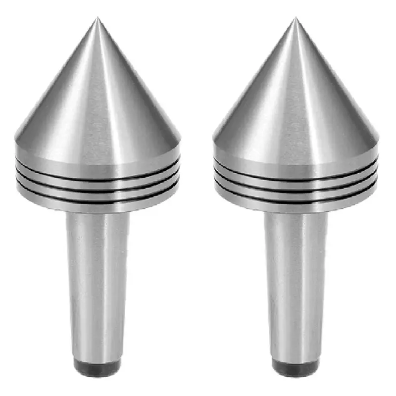 DT19-2Pcs Lathe Milling Center MT2 High Accuracy Live Revolving Center Medium Lathe Machine Tool Accessory For CNC Cutter