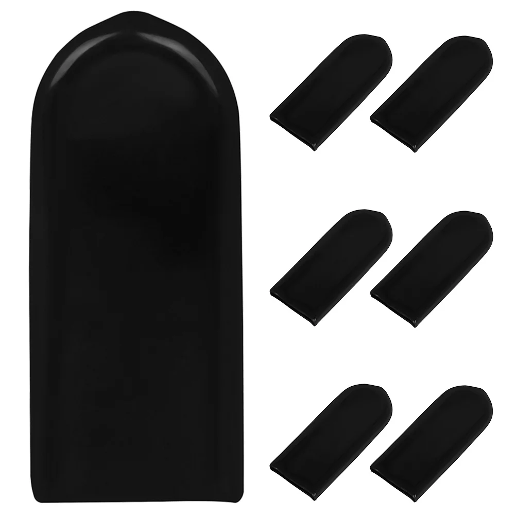 

7pcs Saxophone Thumb Rest Cushions Rubber Finger Rest Pads Comfortable Stable Replacement Parts For Sax Instruments Accessory