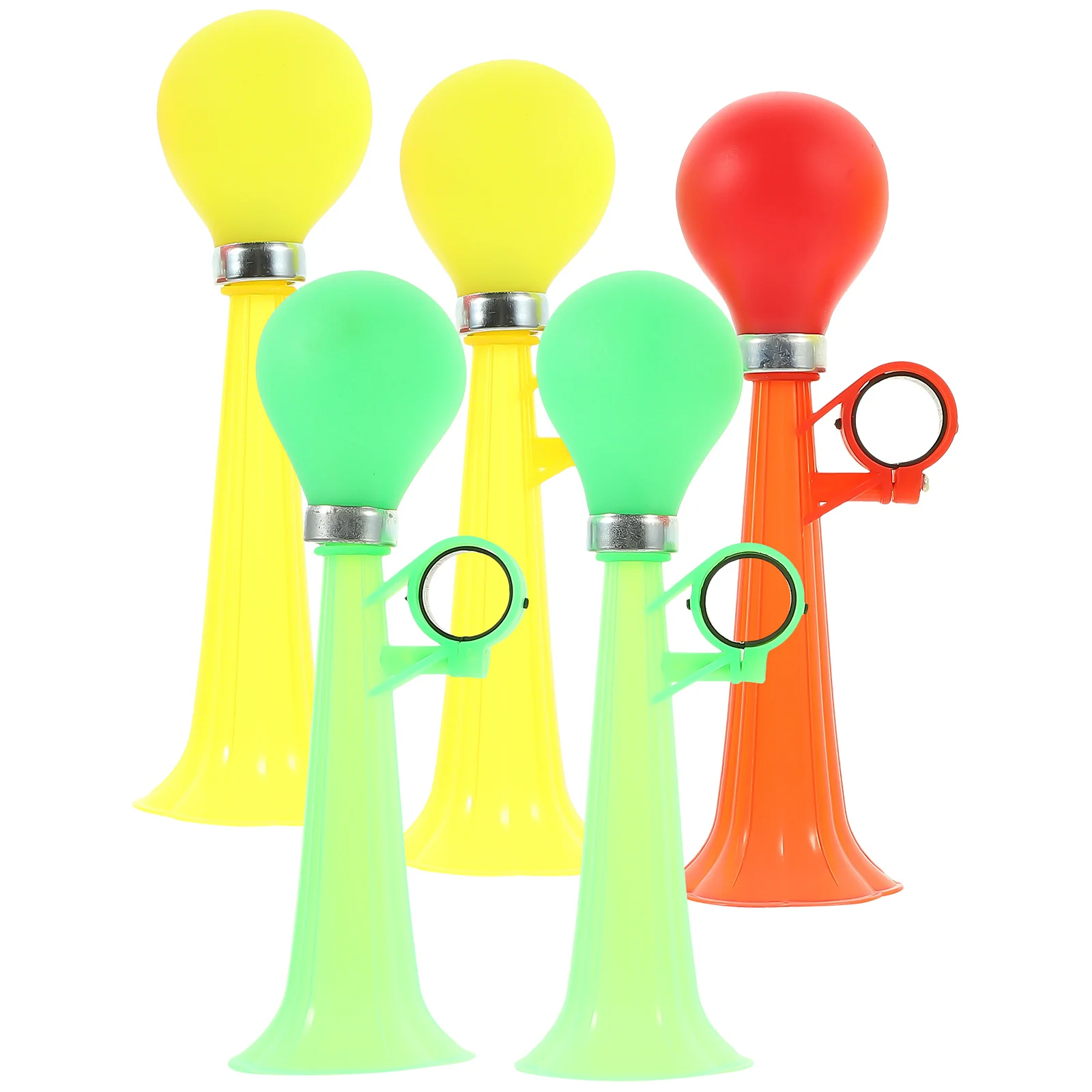 5 قطع من أبواق الدراجة بصوت عالٍ للمراهقين والكبار، بوق هوائي شفاف لدراجات الطرق الجبلية متينة #6