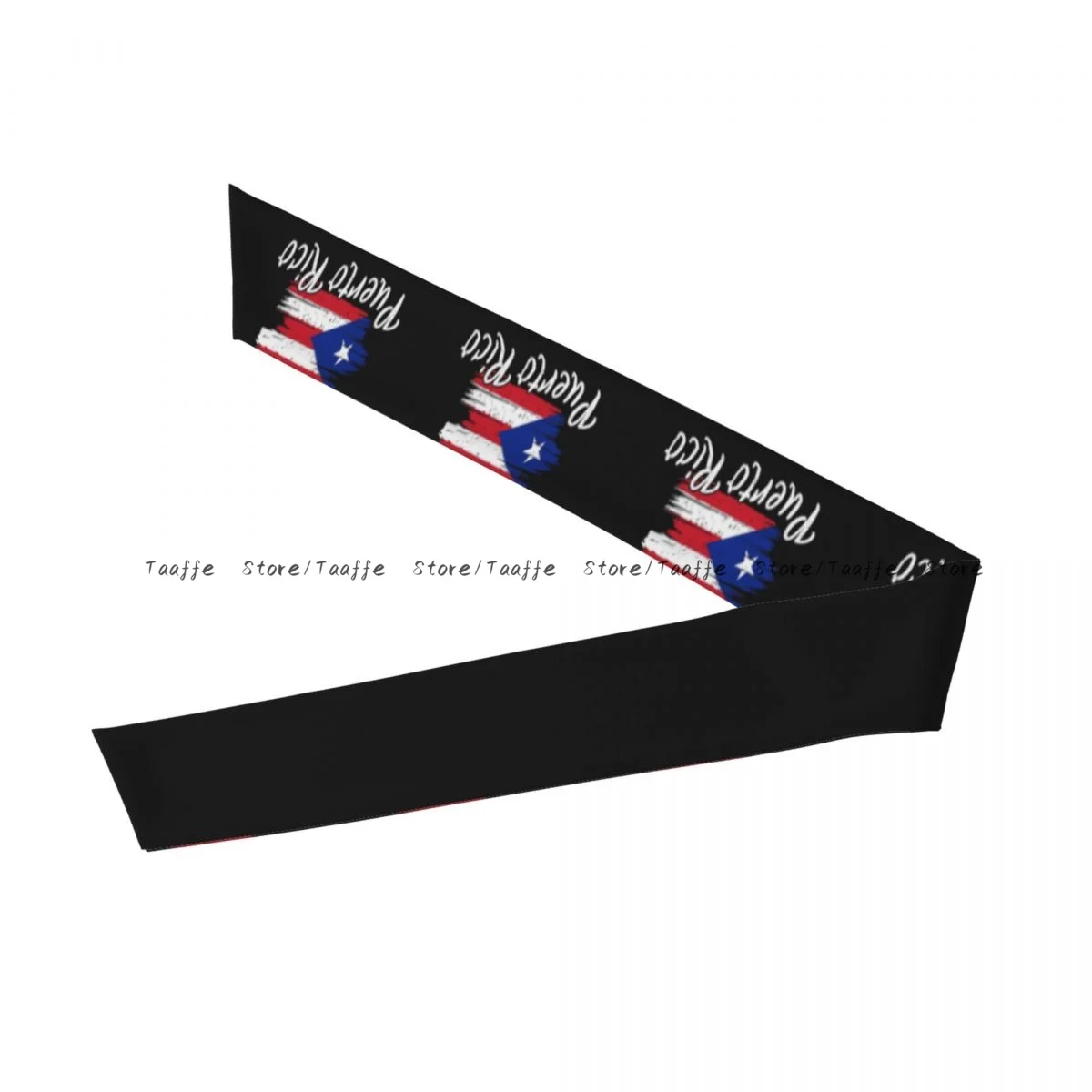 Sweatband Bandanas Puerto Rico Flag Hairband Head Tie Sports Headband Hair Accessories