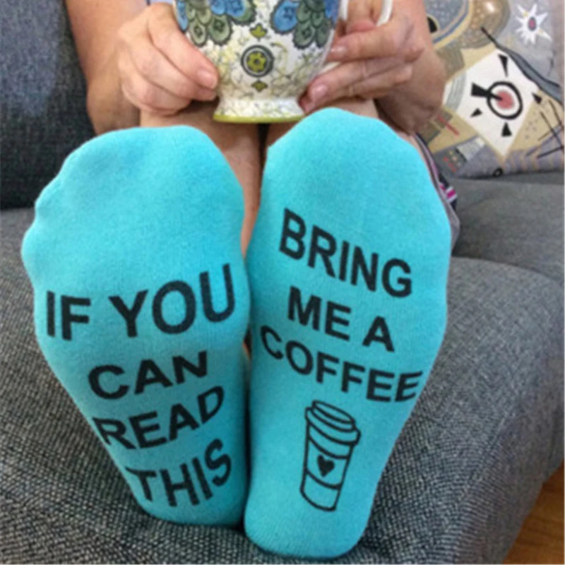 10 Style IF YOU CAN READ THIS Socks Women Funny White Low Cut Ankle Socks Hot Sale 2023 Bring Me A Glass Of Wine Casual Socks