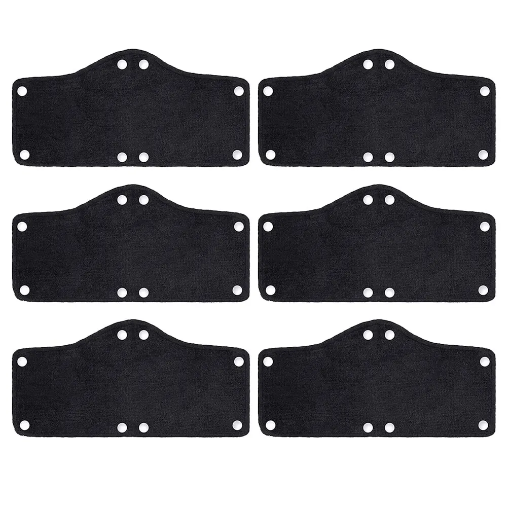 6 Pcs Hat Sweatb Liner Washable Breathable Pad Hard Hat Sweat Headb Safety Protection