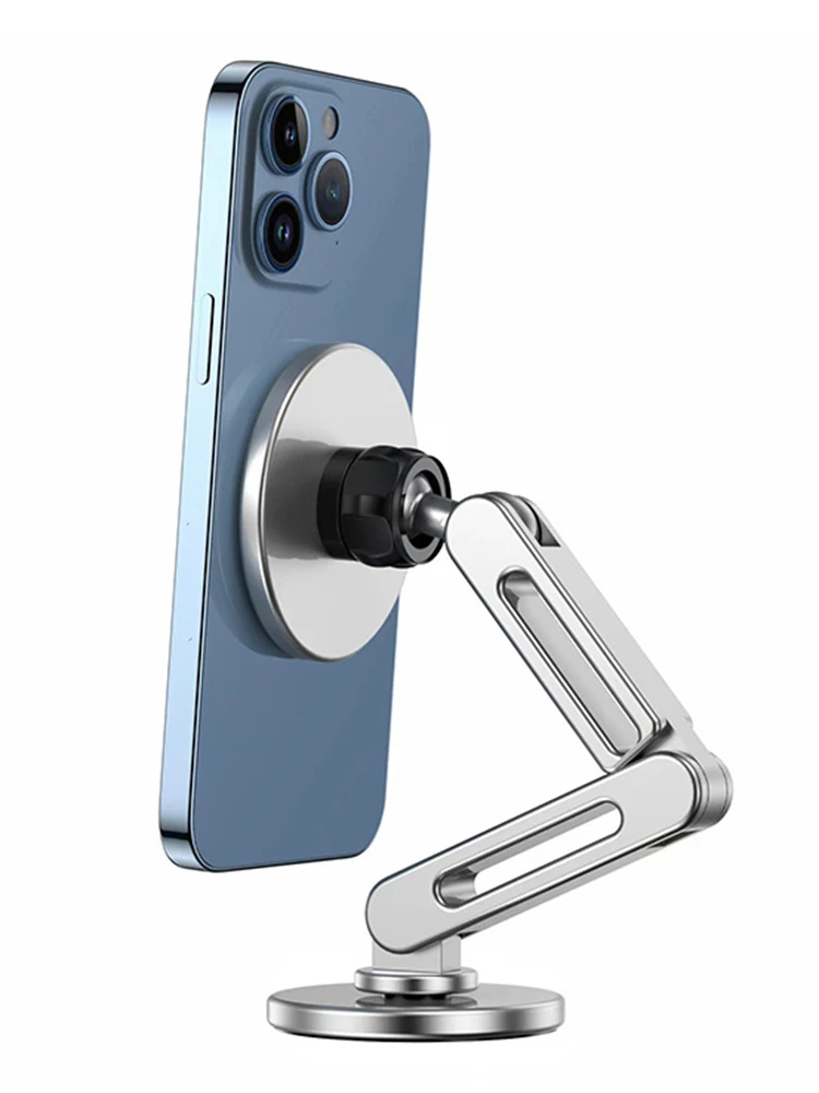 Magnetyczny uchwyt samochodowy na telefon Stojak Magnetyczny uchwyt samochodowy na smartfon GPS Mobilny uchwyt na telefon komórkowy w uchwycie samochodowym dla iPhone 15 Samsung Xiaomi — zdjęcie produktu 7