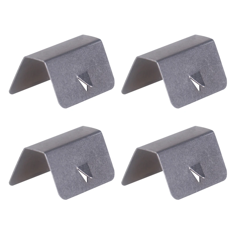 

Direct Replacement Wind Rain Deflector Channel Metal Retaining Clips Wind Rain Deflector Silver Front Stainless Steel Front
