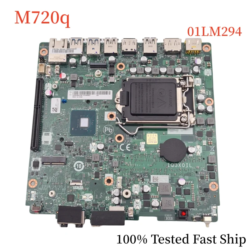 

IQ3X0IL For Lenovo ThinkCentre M720q Motherboard EQ370 NM-B551 FRU:01LM294 DDR4 Mainboard 100% Tested Fast Ship