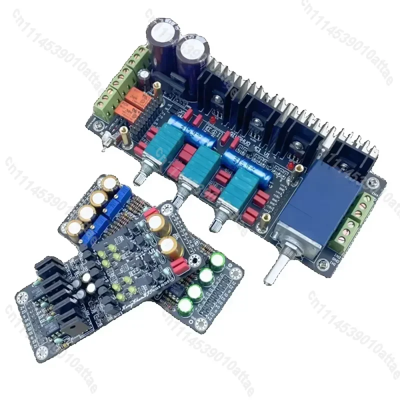 HIFI Fully Balanced Preamplifier Board NE5532 OP AMP Audio Preamp Tuning Amplifier Module AC 12V-18V High Fidelity Separation