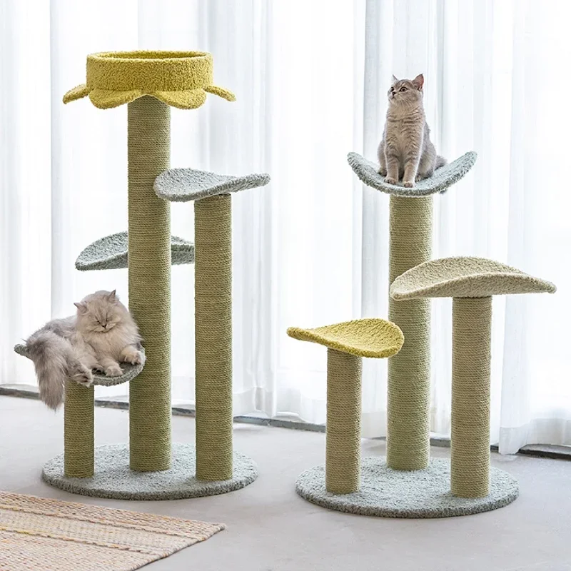 China Manufacture Hot Sale Wholesale Scratch Post Sisal Cat Scratching Tree